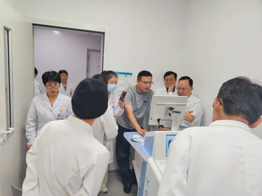 迈斯姆 YSF1.0 人体电阻抗分析仪落地中国中医科学院西苑医院济宁医院